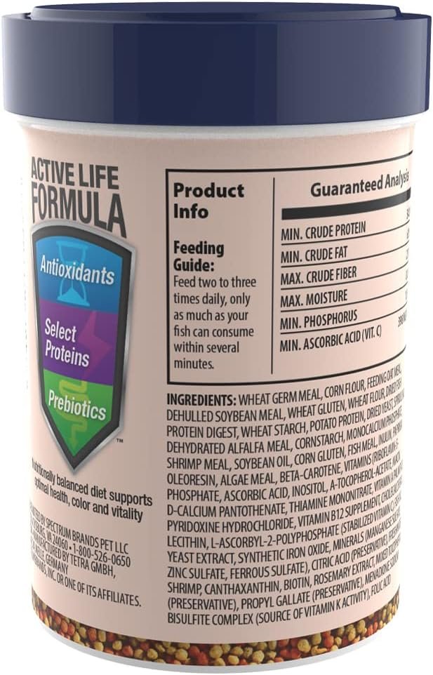 Tetra Goldfish Variety Pellets, Balanced Diet, 1.87 Ounce - Image 3