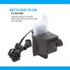 Koller 3-Gallon 360 Aquarium with LED Lighting and Power Filter