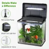 fish tank details 1.7 gallon Pondon