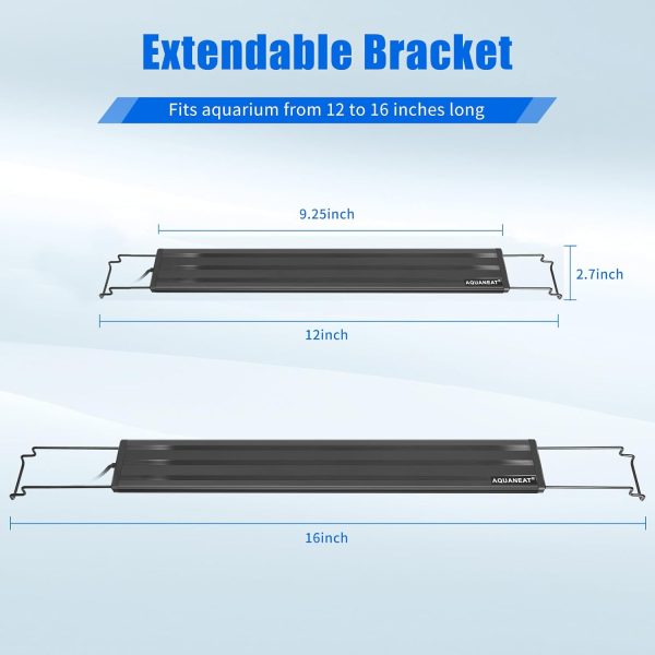 AQUANEAT 12-16" Full Spectrum LED Aquarium Light