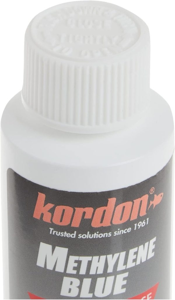 Kordon Methylene Blue 4 oz – Aquarium Fungal & Parasite Treatment for Fresh & Saltwater Fish
