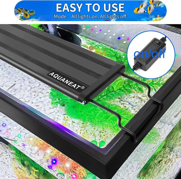 AQUANEAT 12-16" Full Spectrum LED Aquarium Light