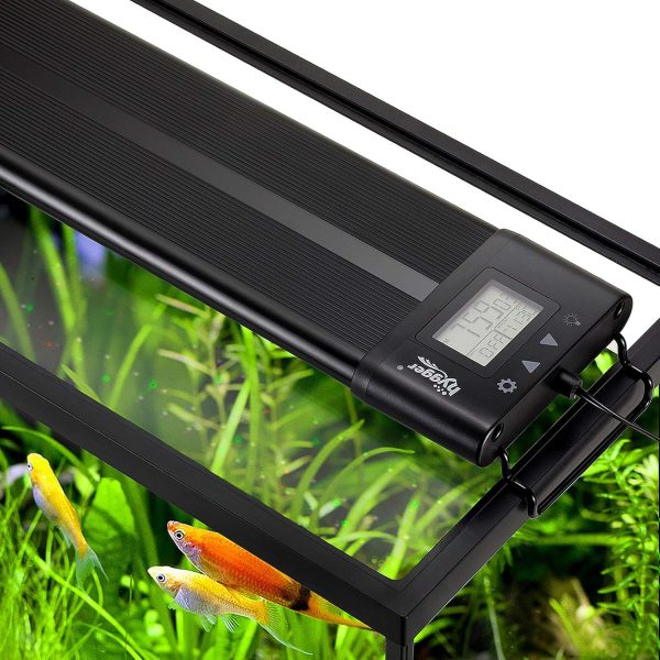 Hygger 48–55″ Programmable Full-Spectrum LED Aquarium Light