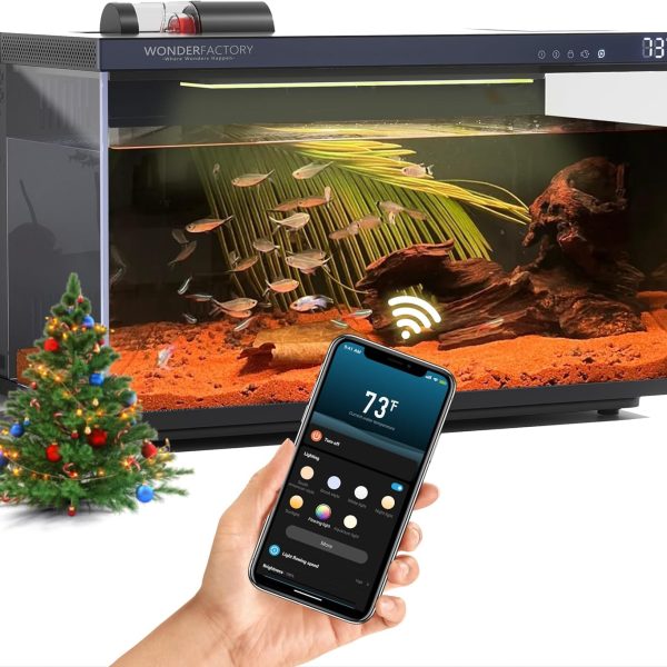 cellphone app control for the smart tank