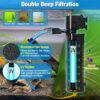 290 GPH UV Internal Aquarium Filter with Smart Timer