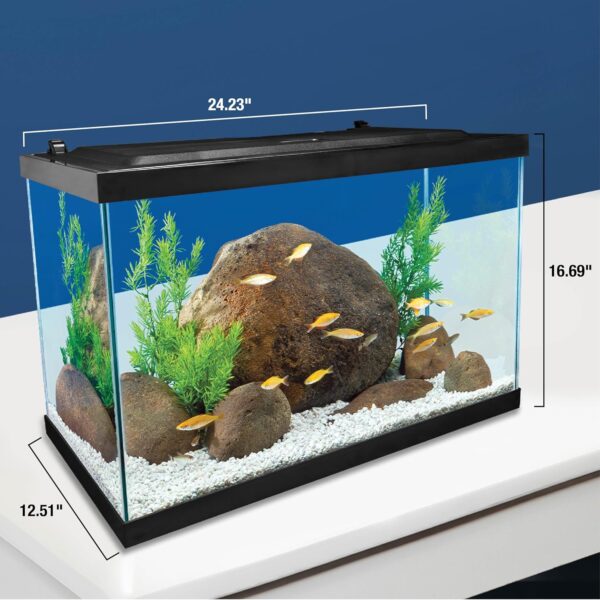Tetra Aquarium, 20 Gallon, Complete Tropical Fish Tank Kit