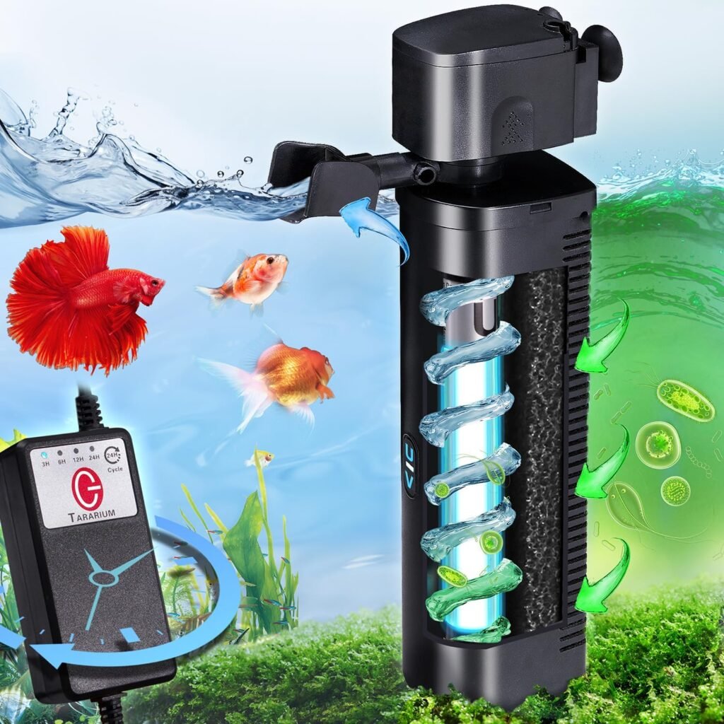 fish tank filtration with UV light