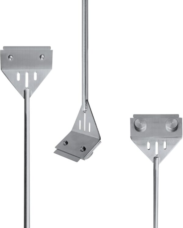 Kirecoo 25.6" Stainless-Steel Aquarium Algae Scraper for Fresh & Saltwater Tanks