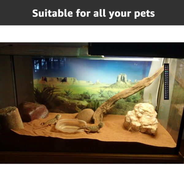 Brewing Thermometer Strip – 2-Pack Adhesive Aquarium & Kombucha Stick-On Thermometer