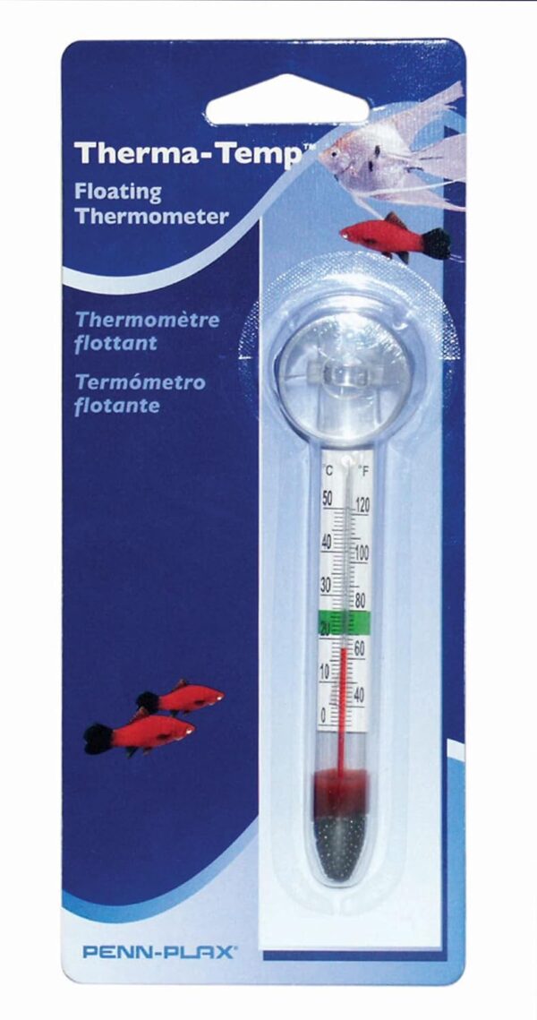 PENN-PLAX Therma-Temp Floating Aquarium Thermometer