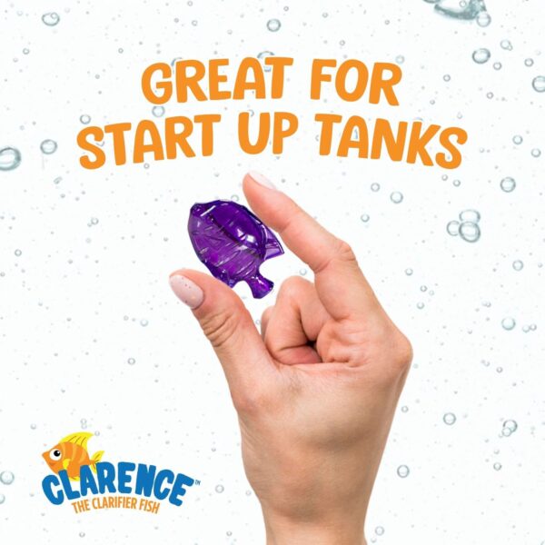 larence™ Aquarium Water Clarifier – 60-Day Clear Water Treatment for Fresh & Saltwater Tanks