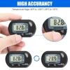 AQUANEAT Digital Aquarium Thermometer, Large-LCD Fish Tank Temp Sensor