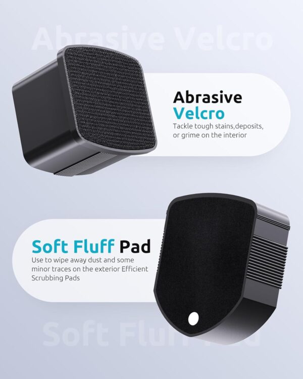 SEAOURA 2-in-1 Magnetic Aquarium Cleaner with Digital Thermometer