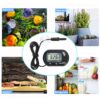 AQUANEAT Digital Aquarium Thermometer, Large-LCD Fish Tank Temp Sensor