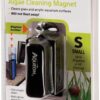 Aqueon Small Dual-Pad Algae Cleaning Magnet for Glass & Acrylic Aquariums – Black