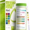 AAwipes 8-in-1 Aquarium Test Strips K02-50 for Fish Tank & Pond Water