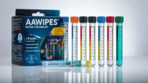 AAWipes Water Testing Kits demo lab tubes