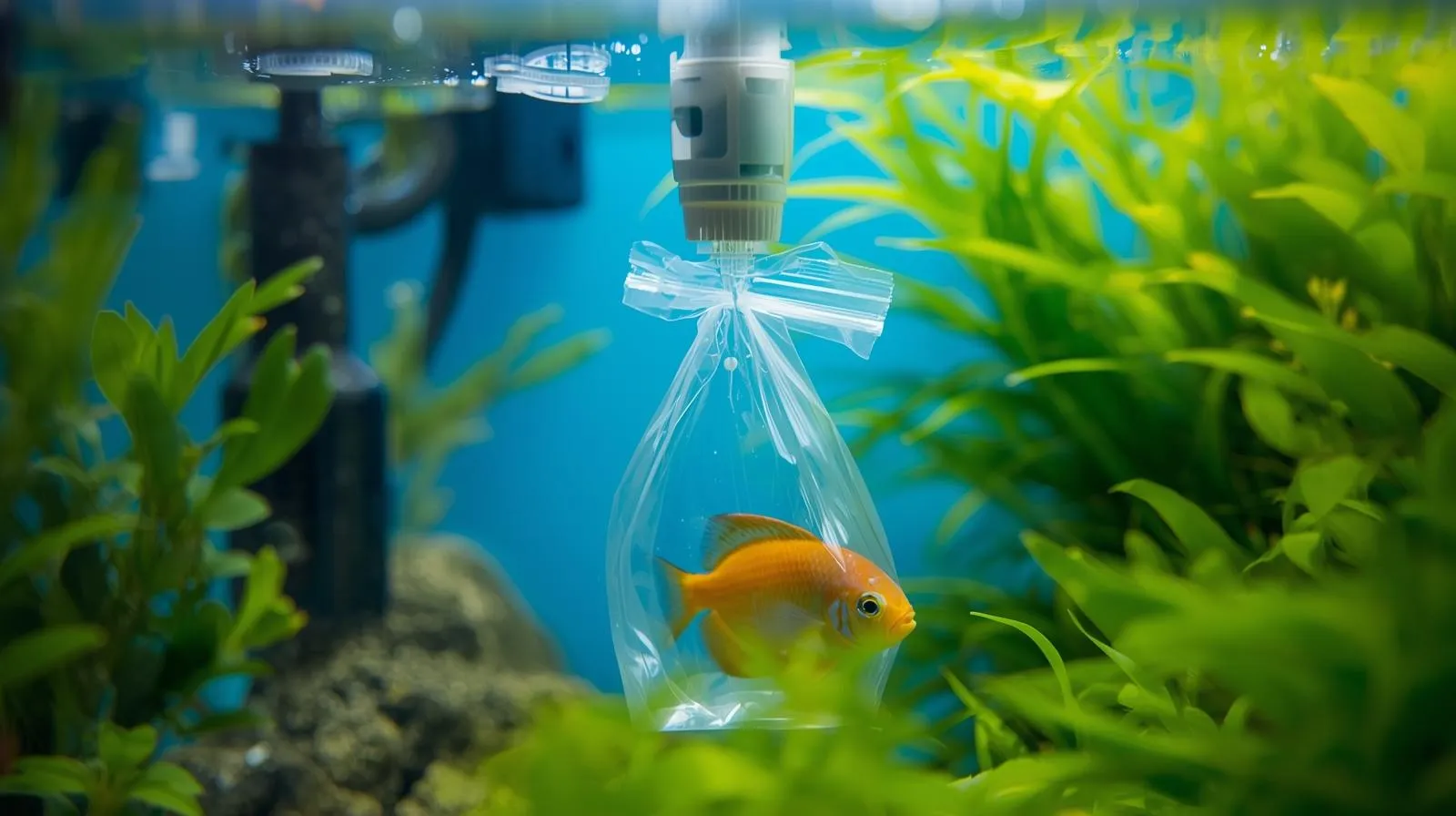 introduce new fish to fish tank