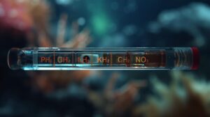 aquarium test strip meet five little letters_ pH, GH, KH, NO₂, and NO₃ aquarium concepts